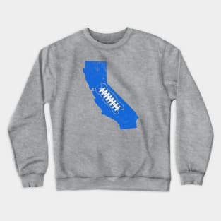 California Football, Retro - Yellow Crewneck Sweatshirt